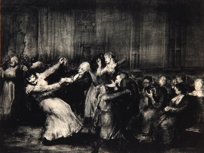 Dance in a Madhouse by George Wesley Bellows